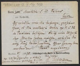 Brief an Friedrich Wilhelm Jähns : 07.01.1870