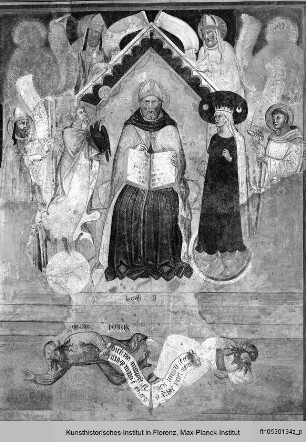 Ausmalung : Augustinuszyklus : Triumph des heiligen Augustinus