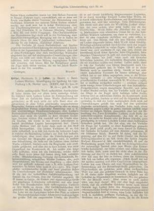 301-305 [Rezension] Grisar, Hartmann, Luther. 1. Bd.: Luthers Werden. Grundlegung der Spaltung bis 1530