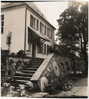 Garten Suidter, Luzern: Treppe