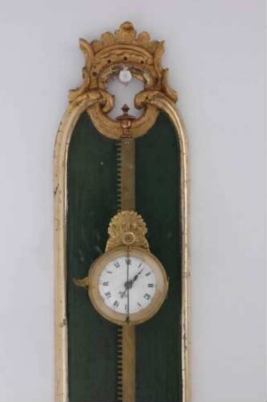 Rokoko Sägewanduhr