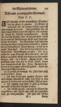 Acht und zwantzigstes Exempel/ Von P. P.