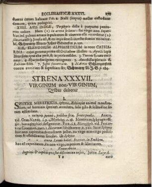 Strena XXXVII. Virginum non-Virginum