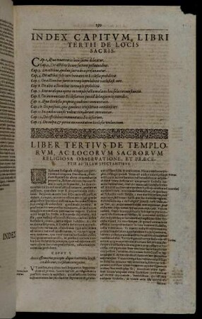 Index Capitum Libri Tertii [...]