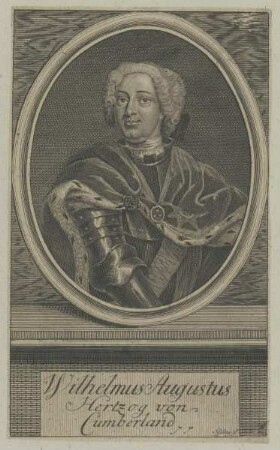 Bildnis des Wilhelmus Augustus , Herzog von Cumberland
