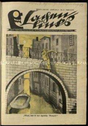 Wöchentliche Satirezeitschrift. 2. Jahrgang 1925