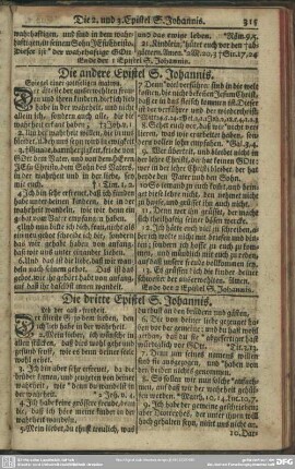 Die dritte Epistel S. Johannis