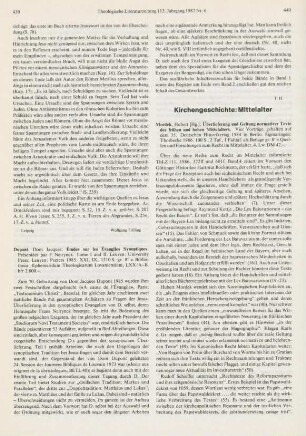 439-440 [Rezension] Dupont, Jacques, Etudes sur les évangiles synoptiques