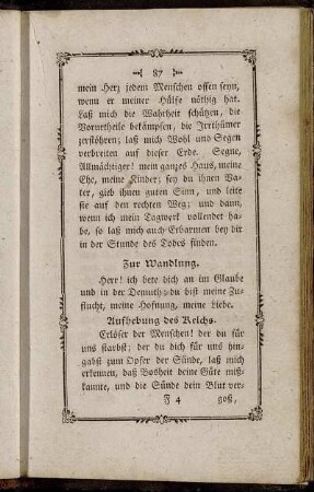 Zur Wandlung