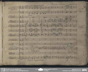 Cavatina ed a quattro: "Una fida pastorella"