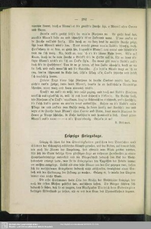 Leipziger Kriegstage