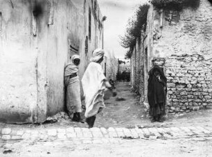 Straßenansicht : Straße in Tunis