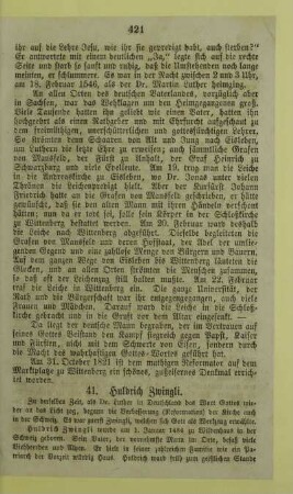 41. Huldrich Zwingli