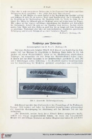 15: Nachträge zum Petersfels