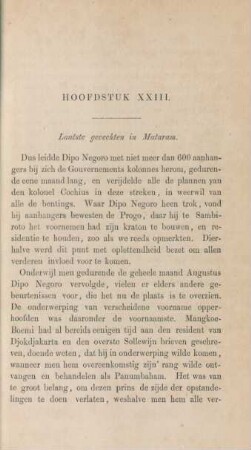 Hoofdstuk XXIII. Laatste gevechten in Mataram