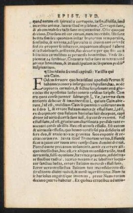 Elucidatio secundi capituli: