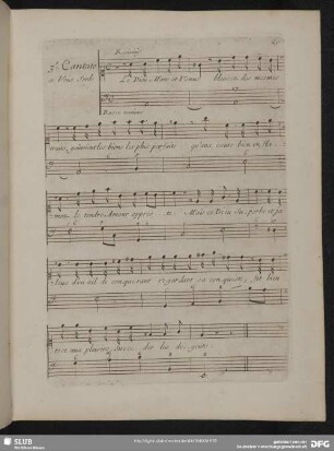 3.e Cantate: Venus et Adonis