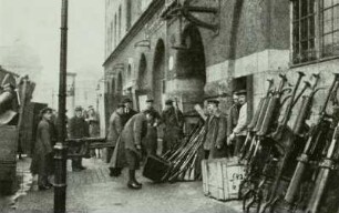Revolution 1918/1919 in Berlin. Volksmarinedivision im Marinehaus