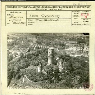 Bad Godesburg, Burgruine