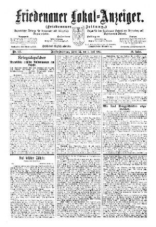Nr. 157, 07.07.1915