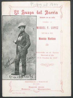 [Fotografía de] Olinda Bozán - "Cachirulo"