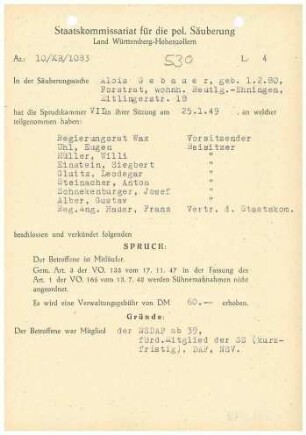 Gebauer, Alois