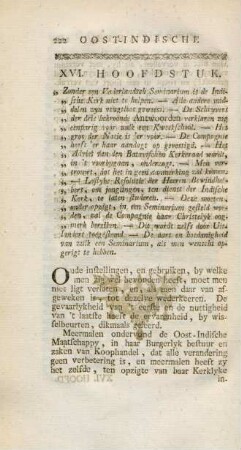 XVI. hoofdstuk. Zonder een vaderlandsch seminarium in de Indische kerk niet te helpen. - ...