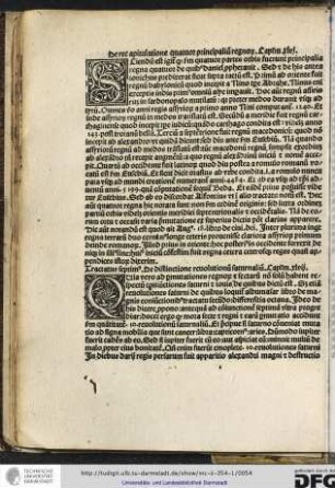 Tractatus septimus de distinctione revolutionum Saturnalium capitulum xlvii.