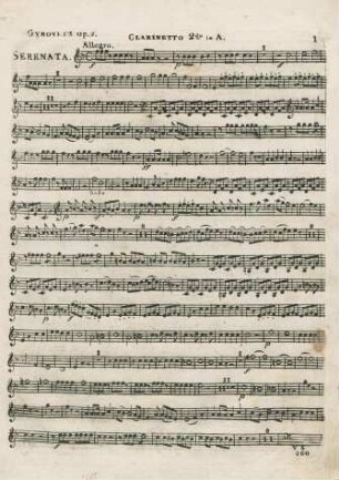 Clarinetto II
