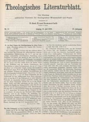 225-227 [Rezension] Das Alte Testament