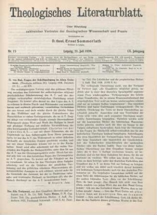 225-227 [Rezension] Das Alte Testament