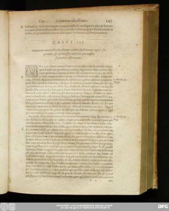 Caput III. Solvuntur nonnullae obiectiones contra doctrinam capitis superioris, & Scholastici auctores pro nostra sententia referuntur.