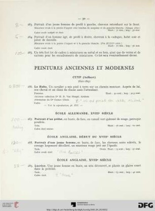 Peintures Anciennes Et Modernes