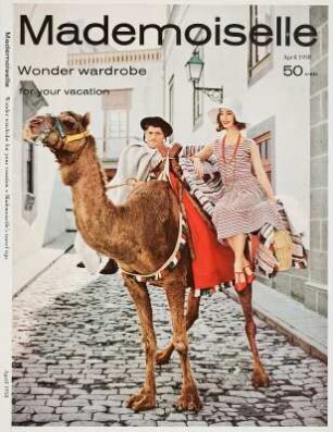 Modeaufnahme, Tearsheet, Cover (Mademoiselle)