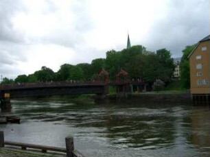 Trondheim: Alte Stadtbrücke Gamle Bybru