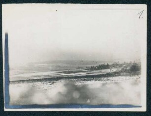 Foto des Schlachtfeldes bei Fricourt
