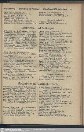 Bodenbach mit Neubodenbach
