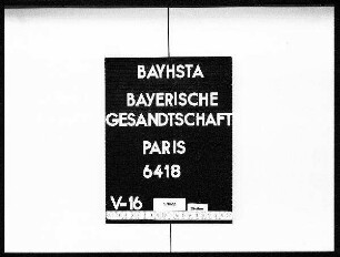 Verhandlungen, Abschluß und Vollzug des Handelsvertrags zwischen Bayern und Italien