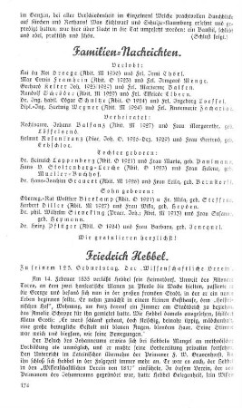 Friedrich Hebbel.