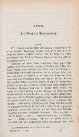 561-587 Der Ablaß als Sündennachlaß : Schluß