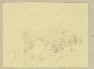 Flusslandschaft bei Arnstein