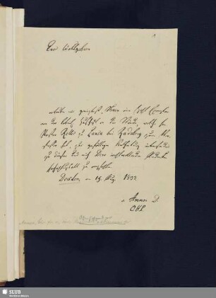 Nr. 1. Ammon, Christoph Friedrich von