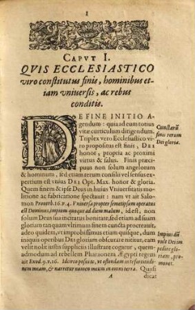 De Ecclesiasticorvm Vita, Moribvs, Officiis : Libri Tres