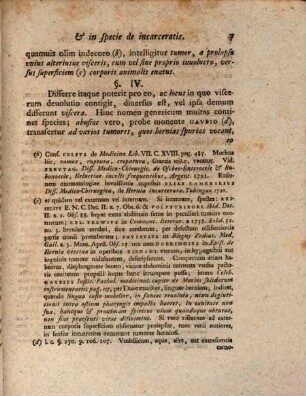 Diss. sol. med. chir. de herniis incarceratis