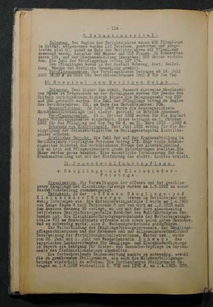 a. Säuglings- und Kleinkinder-Fürsorge.