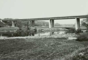 Nerchau, Autobahnbrücke über d. Mulde