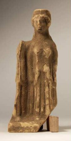 Zwei nebeneinander stehende Frauen, Fragment