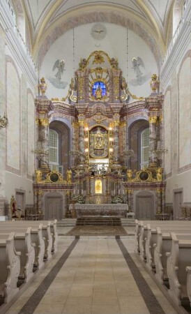 Katholische Kirche Mariä Himmelfahrt, Aglohn, Lettland