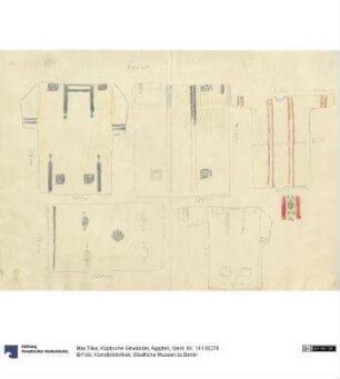 Koptische Gewänder, Ägypten