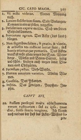 Caput XVI.